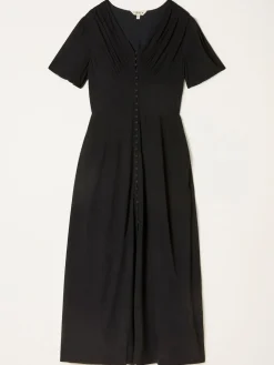 Hot Fat Face FatFace Livvy Midi Dress Black