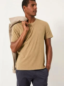 Sale Fat Face FatFace Lulworth Dark Natural Short Sleeve T-Shirt