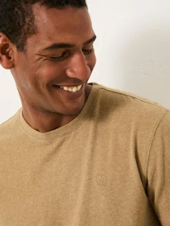 Sale Fat Face FatFace Lulworth Dark Natural Short Sleeve T-Shirt