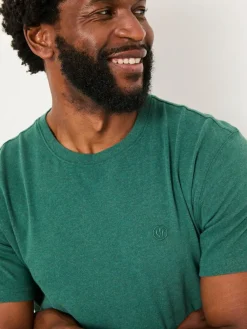 Fat Face FatFace Lulworth Mid Green Short Sleeve T-Shirt^ Loungewear