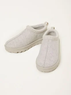 Clearance Fat Face FatFace Lyra Grey Felt Mule Slipper