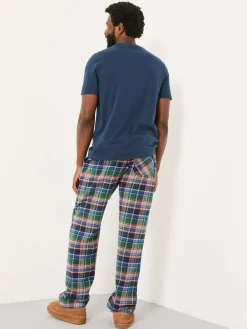 Fat Face FatFace Milburn Cobalt Blue Check Pyjama Bottoms^ Pyjamas