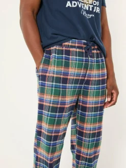 Fat Face FatFace Milburn Cobalt Blue Check Pyjama Bottoms^ Pyjamas