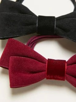 Hot Fat Face FatFace Multi 2 Pack Bow Hair Ties