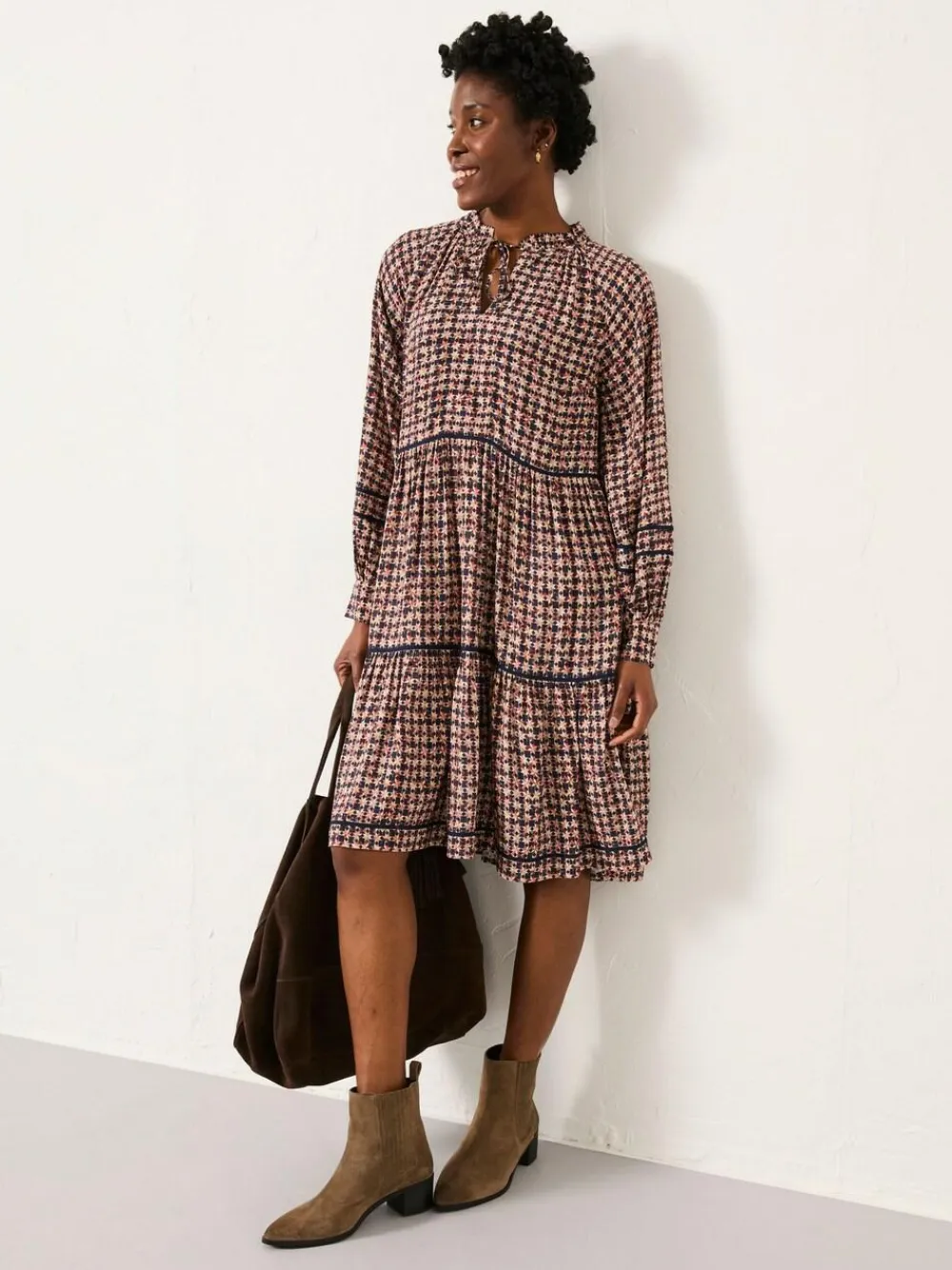 Fat Face FatFace Multi Stirling Midi Dress^Women Dresses