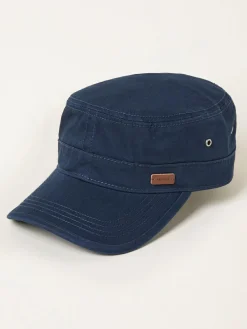 Discount Fat Face FatFace Navy Blue Train Driver Cap