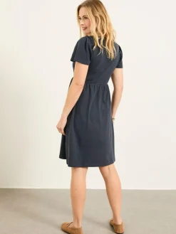 Clearance Fat Face FatFace Navy Josie Jersey Dress