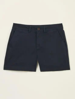 Discount Fat Face FatFace Padstow Navy Chino Shorts