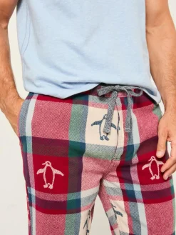 Fat Face FatFace Red Penguin Jacquard Pyjama Bottoms^ Pyjamas