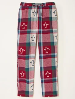 Fat Face FatFace Red Penguin Jacquard Pyjama Bottoms^ Pyjamas