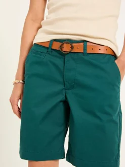 Clearance Fat Face FatFace Sandown Chino Shorts Teal Blue
