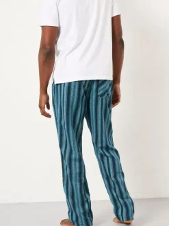 Fat Face FatFace Skye Blue Stripe Pyjama Bottoms^ Pyjamas