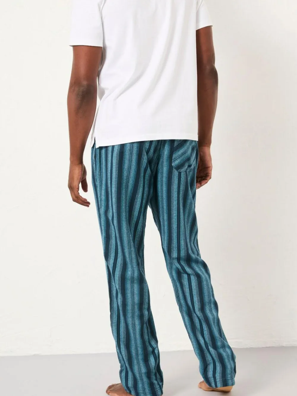 Fat Face FatFace Skye Blue Stripe Pyjama Bottoms^ Pyjamas