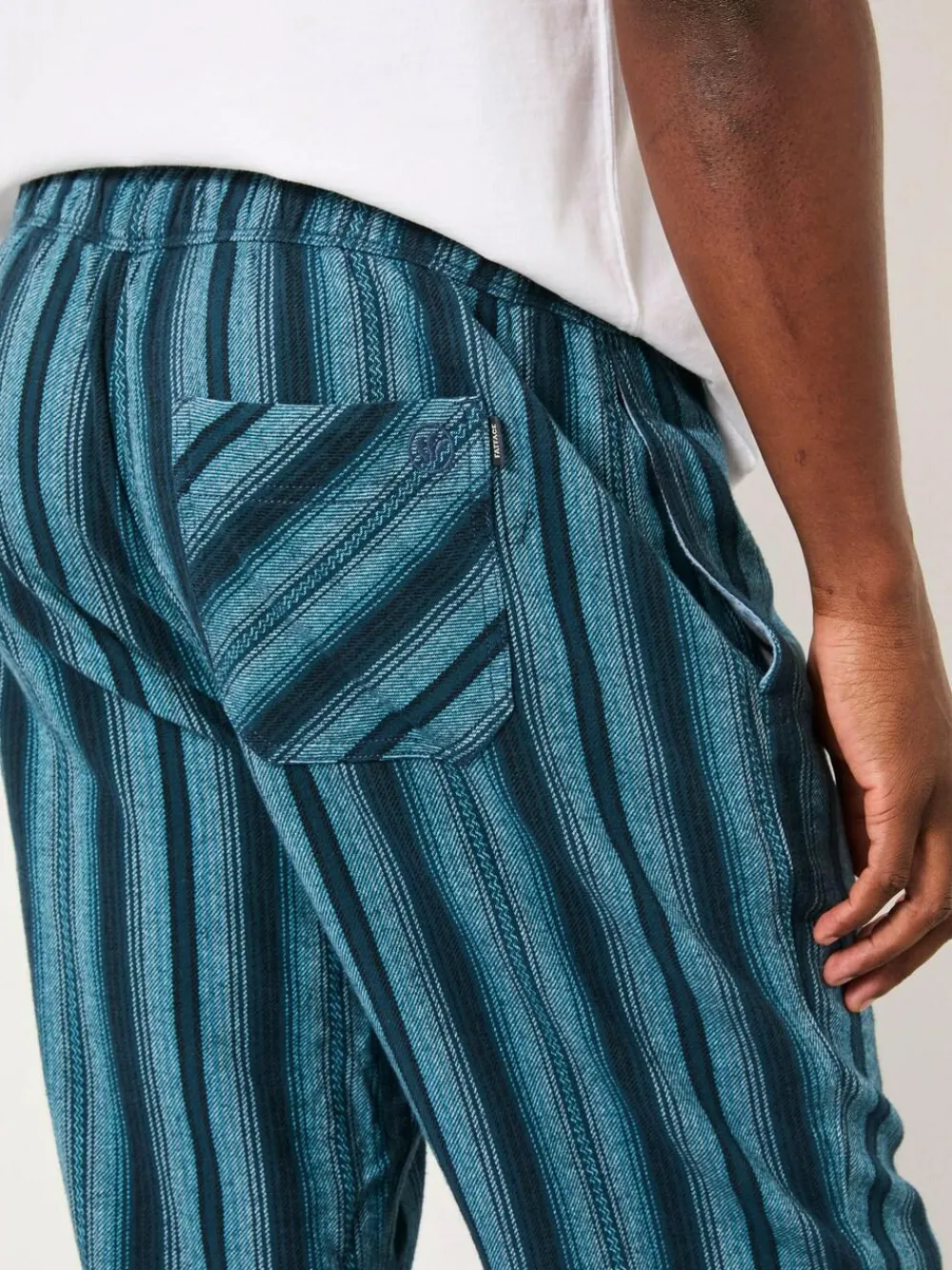 Fat Face FatFace Skye Blue Stripe Pyjama Bottoms^ Pyjamas