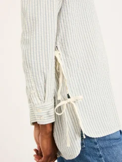 Fat Face FatFace Skyla Ivory Stripe Shirt^Women Blouses & Shirts