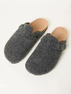 Hot Fat Face FatFace Sydney Grey House Slipper