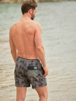 Sale Fat Face FatFace Trevose Swim Shorts Green Parrot