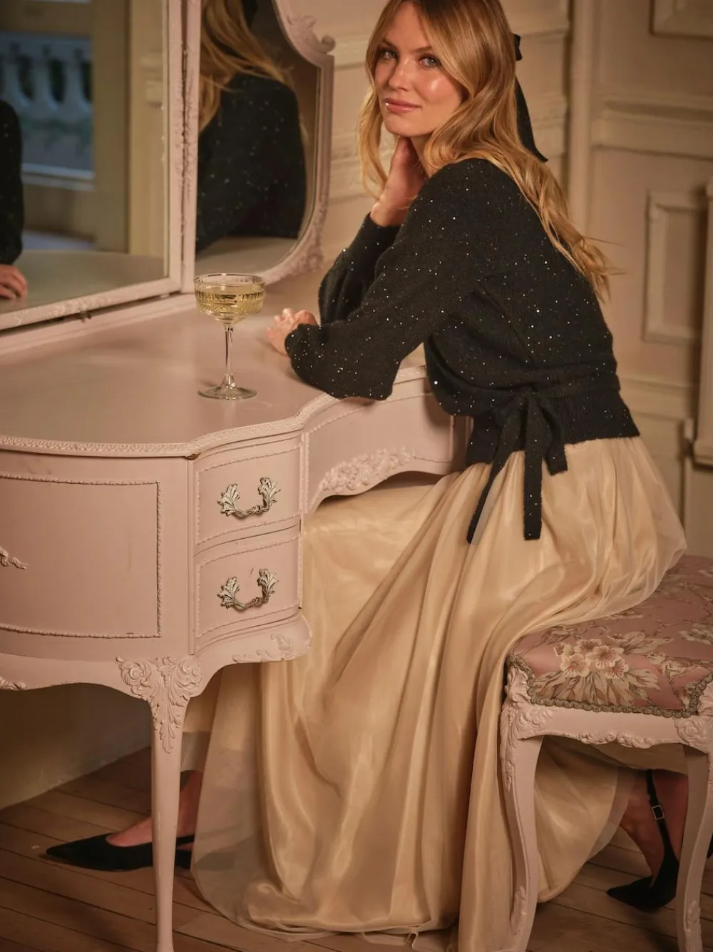 Best Fat Face FatFace Violet Prom Tulle Skirt Gold