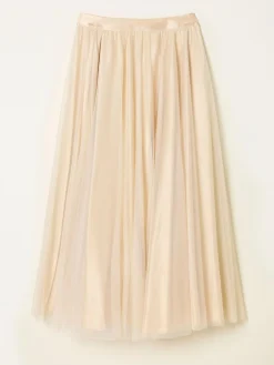 Best Fat Face FatFace Violet Prom Tulle Skirt Gold