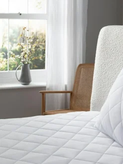 FBC Allergy Defence White Mattress Protector^ Duvets & Pillows