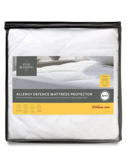 FBC Allergy Defence White Mattress Protector^ Duvets & Pillows