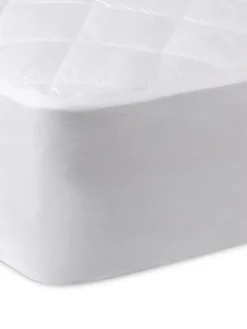 Discount FBC Breathe Modal Blend White Mattress Protector
