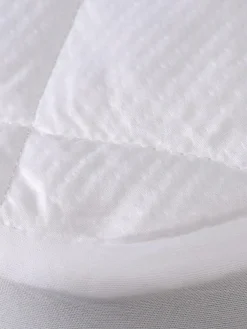 Discount FBC Breathe Modal Blend White Mattress Protector