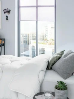 FBC Spundown Washable 4.5 Tog White Duvet