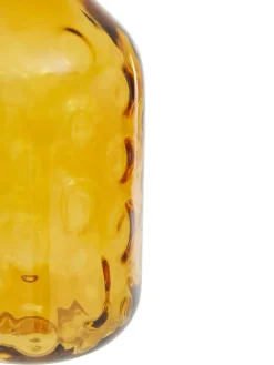 Fifty Five South Amber Huda Tall Glass Bottle Vase^ Vases