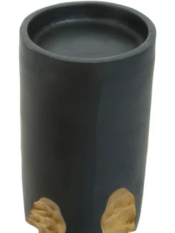 Clearance Fifty Five South Black Daito Aluminium Candle Holder