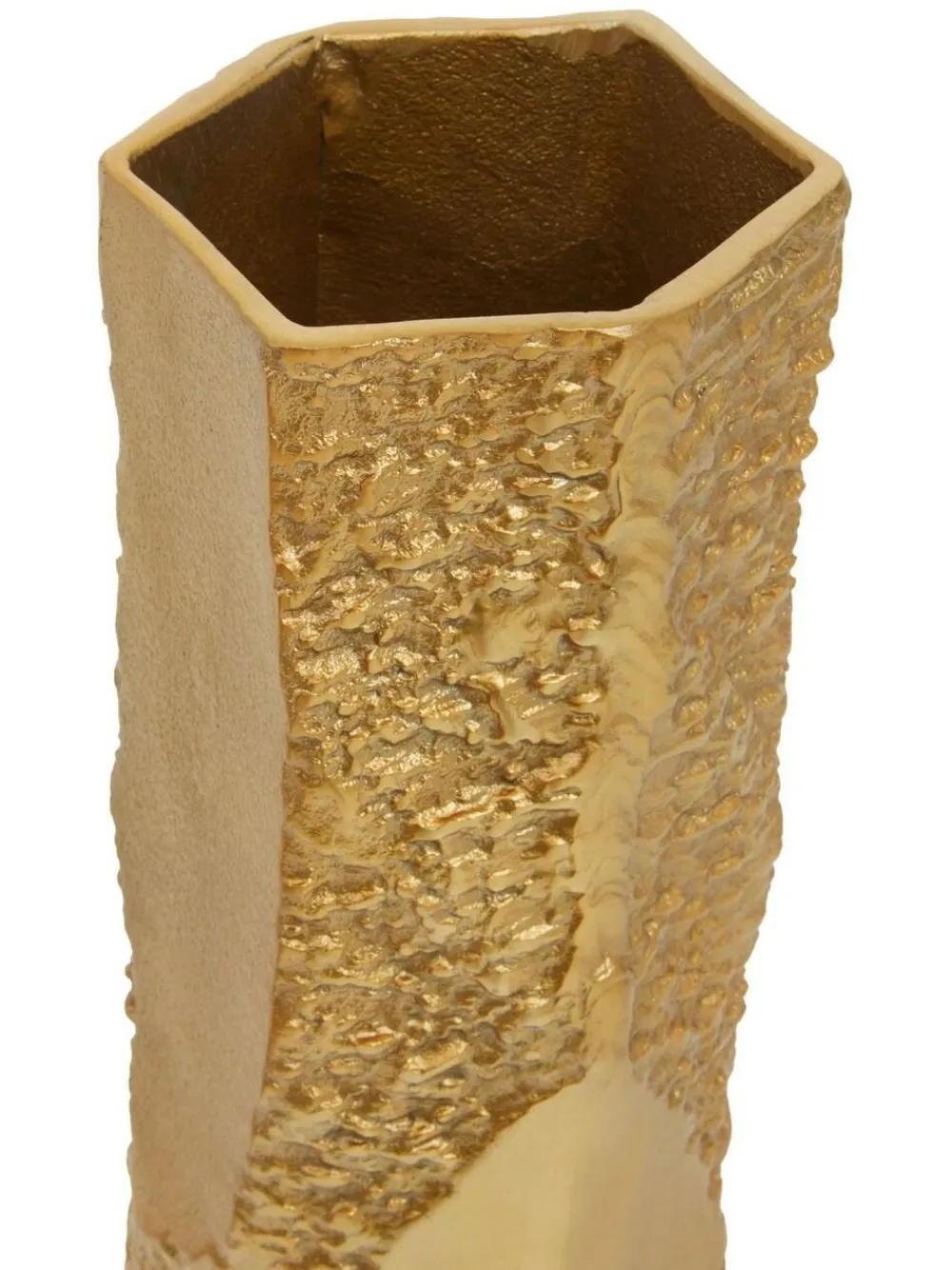 Sale Fifty Five South Dante Textured Vase Gold