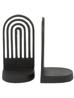 Fifty Five South Set of 2 Rubi Arched Bookends^ Ornaments