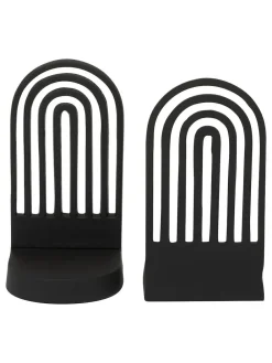 Fifty Five South Set of 2 Rubi Arched Bookends^ Ornaments