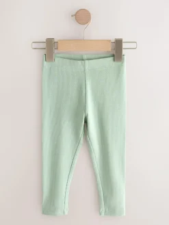 Next Ribbed Leggings 5 Pack (3mths-7yrs)^ Pants & Leggings|Multipacks