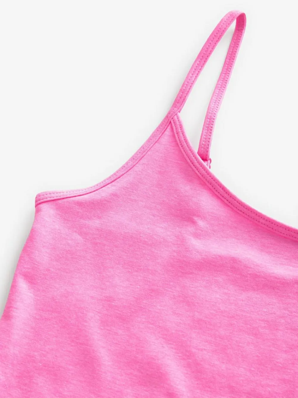 Best Next Fluoro Pink Thin Strap Vest