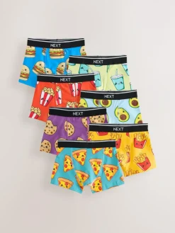 Best Next Food Print Trunks 7 Pack (1.5-16yrs)