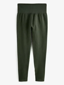 Clearance Next Forest Green Ribbed Seamless High Waist Leggings