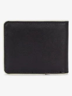 New Fred Perry Black Coated Polyester Billfold Wallet