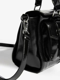 Discount Friends Like These Padlock Pocket Bag Black