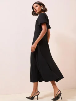 Friends Like These Military Midi Dress^Women Midi Dresses