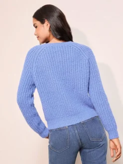 Friends Like These Crew Neck Cardigan^Women Knitwear|Knitwear