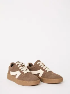 Friends Like These Brown Standard Fit Lace Up Retro Gumsole Sports Trainers^Women Sneakers|Sportswear