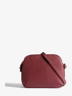Outlet Friends Like These Double Compartment Cross-Body Bag Burgundy Red