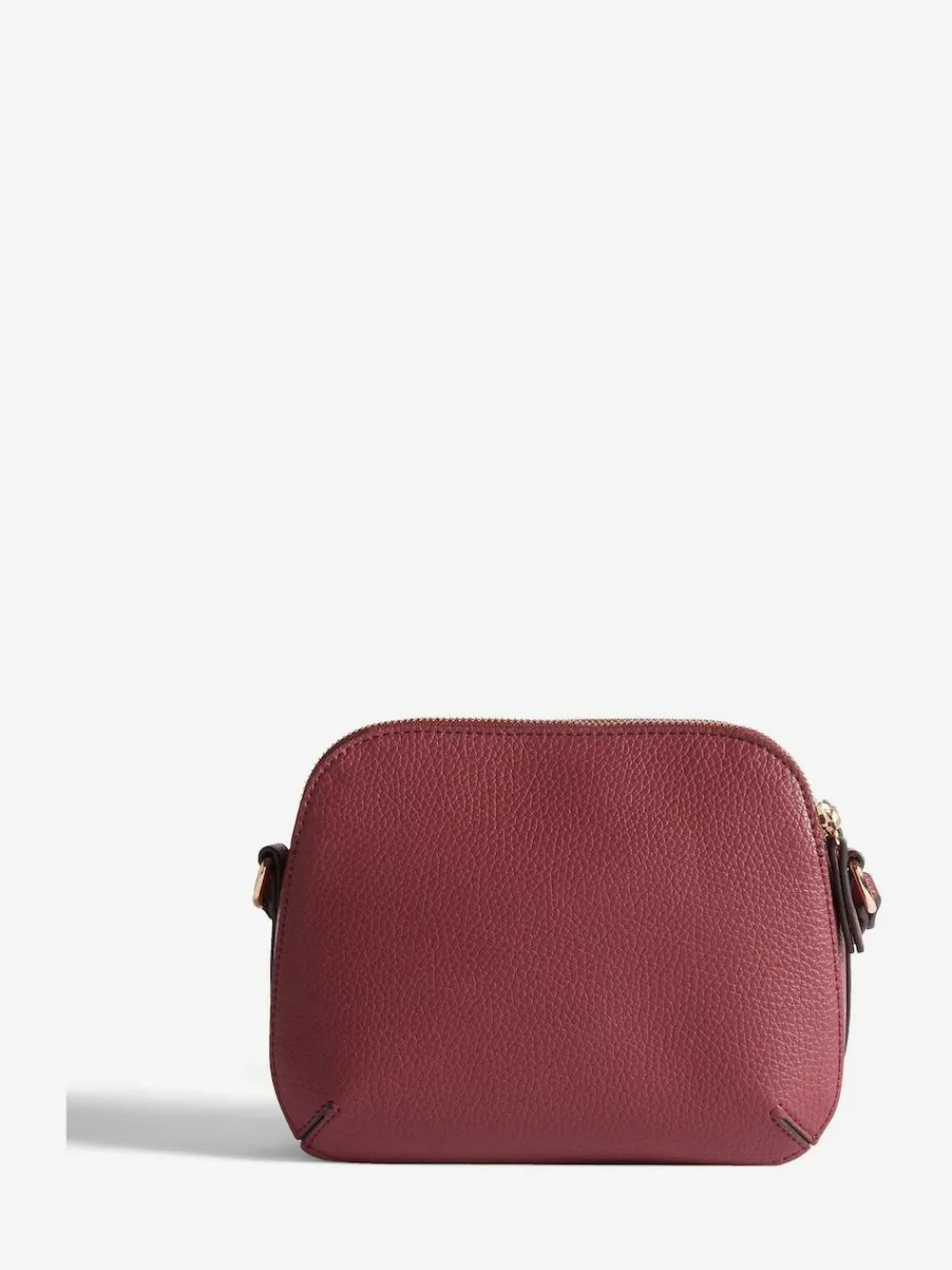 Outlet Friends Like These Double Compartment Cross-Body Bag Burgundy Red