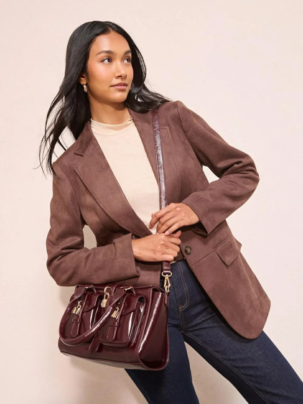 Friends Like These Padlock Pocket Bag^Women Bags