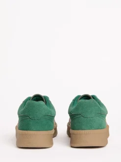 Online Friends Like These Green Standard Fit Lace Up Retro Gumsole Sports Trainers
