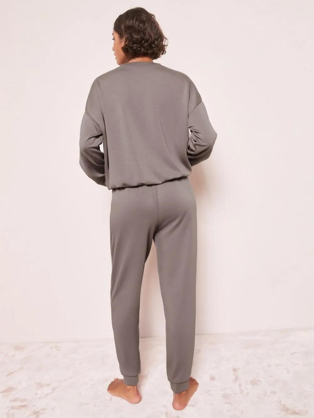 Online Friends Like These Premium Jogger Pyjama Bottoms Grey