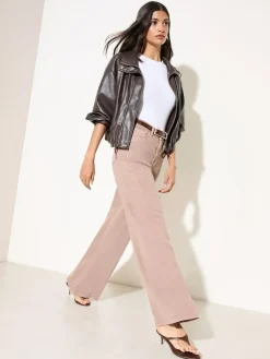 Friends Like These Neutral Relaxed Wide Leg Jeans^Women Jeans|Jeans
