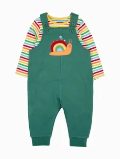 Frugi Coverack Dungarees Outfit^BOY Rompers & Overalls|Dungarees