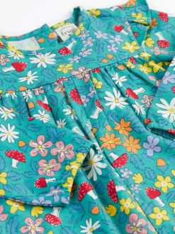 Discount Frugi Green Wren Playsuit